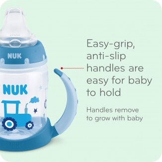 NUK Large Learner Sippy Cup, 10 Ounce (Colors may vary)