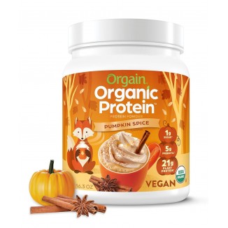 Organic Vegan Protein Powder, Pumpkin Spice