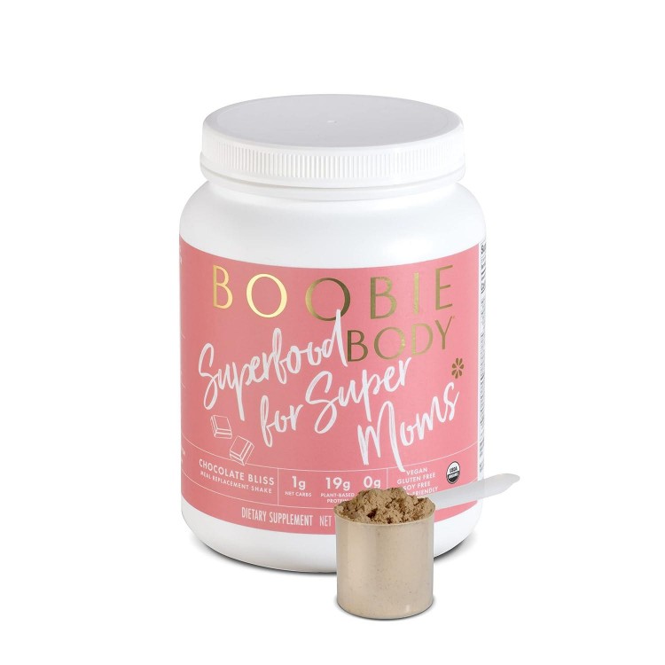 Boobie Body Superfood Protein Shake for Moms, Pregnancy Protein Powder, Lactation Support to Increase Milk Supply