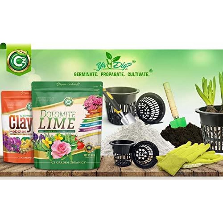 Dolomite Lime - Garden Soil Amendment Fertilizer for Plants