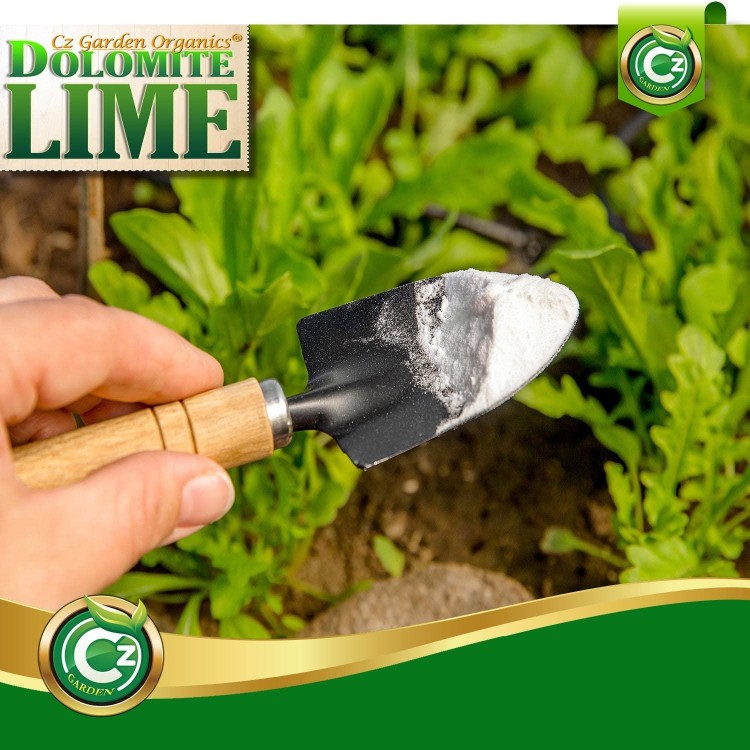 Dolomite Lime - Garden Soil Amendment Fertilizer for Plants