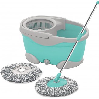 Spotzero by Milton Maxx Spin Mop Bucket on Wheels, Extendable Handle