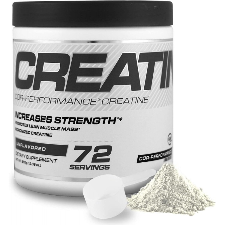 Cellucor Cor-Performance Creatine Monohydrate for Strength and Muscle Growth, 72 Servings