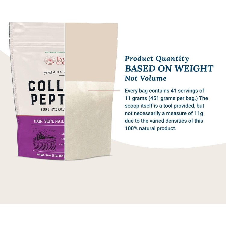 Collagen Peptides Powder - Type I & III Grass-Fed Collagen Supplements