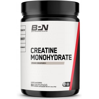 BARE PERFORMANCE NUTRITION, Safe and Effective BPN Pure Creatine Monohydrate by Creapure, Unflavored