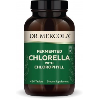 Dr. Mercola Fermented Chlorella with Chlorophyll, Dietary Supplement