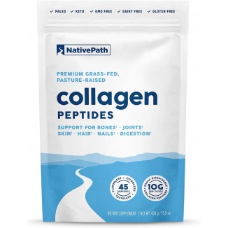 NativePath Collagen Peptides Protein - Hydrolyzed Type 1 & 3 Collagen Powder