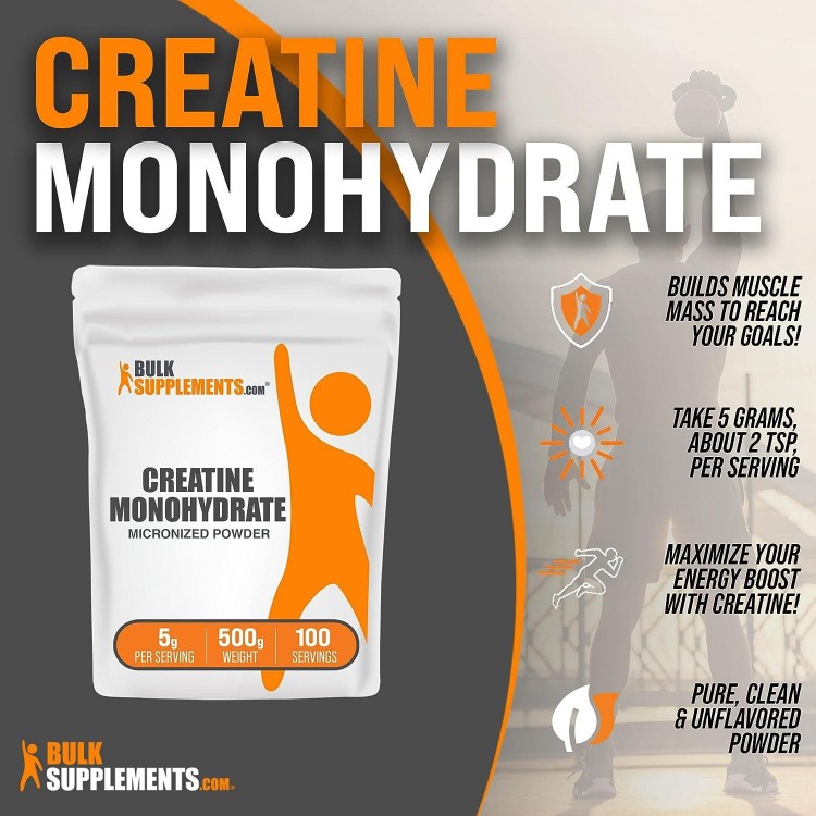 Creatine Monohydrate Powder - 5g (5000mg)