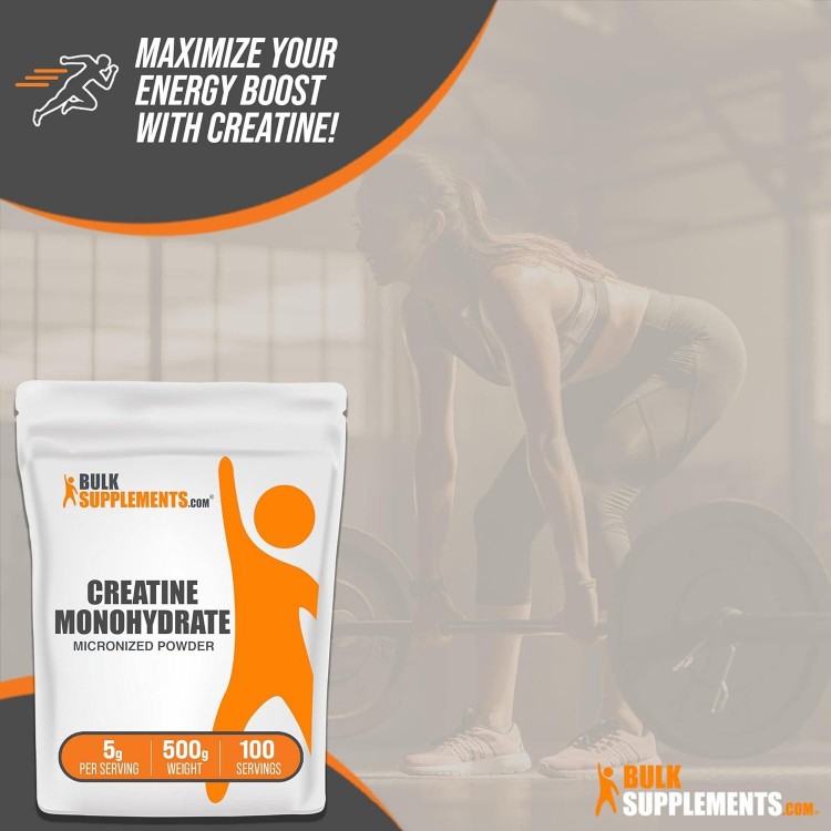 Creatine Monohydrate Powder - 5g (5000mg)