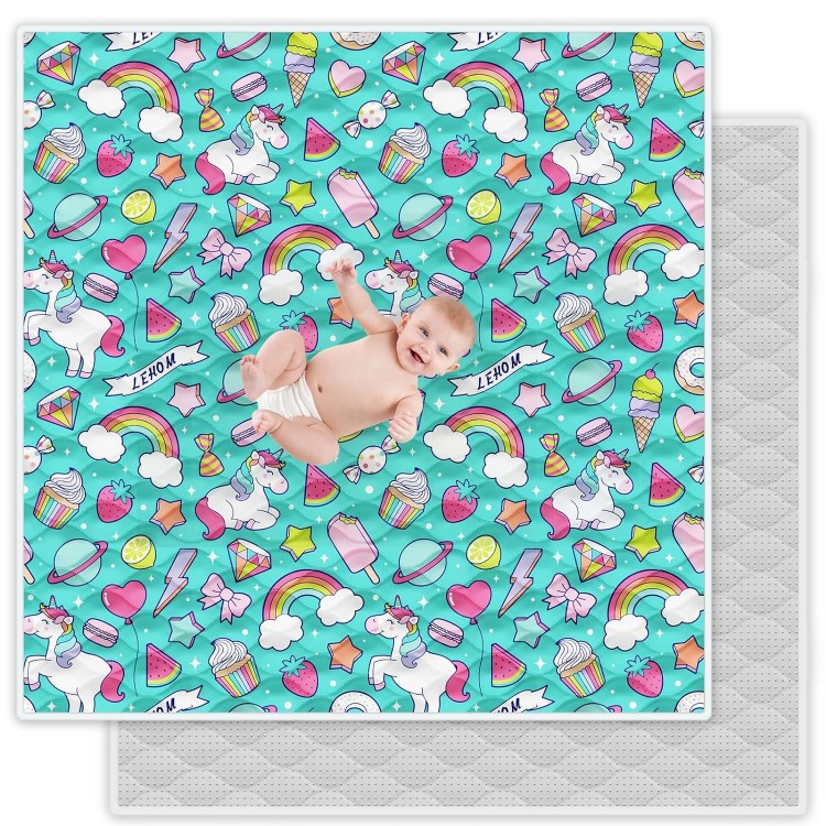 LEHOM Baby Play Mat , Non-Slip Washable Baby Play Mat Baby Playmat Floor Mat 