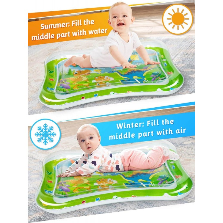 SEPHIX Inflatable Water Tummy Time Mat - Best Gifts for Babies