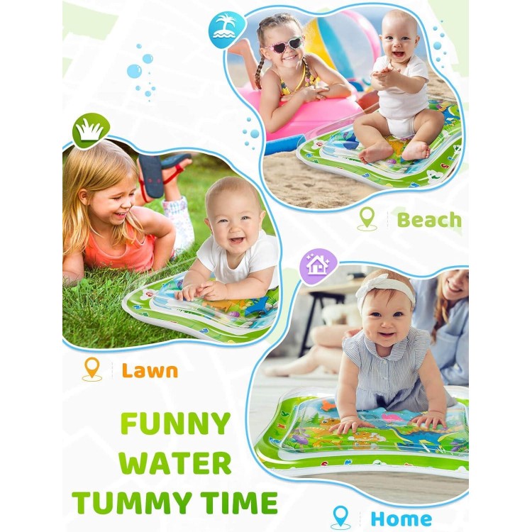 SEPHIX Inflatable Water Tummy Time Mat - Best Gifts for Babies