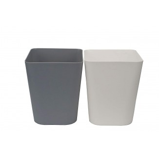 Feiupe Small Trash Can Wastebasket for Kitchen Office Bathroom