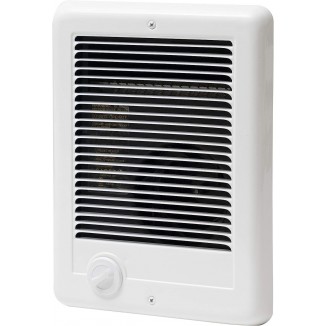 Cadet Com-Pak Electric Wall Heater Complete Unit with Thermostat, White