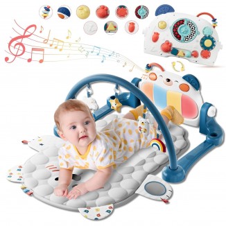 Lauon Baby Play Mat Bear Style ,Keep Baby Occupied Gyms & Playmats Tummy Time Toys
