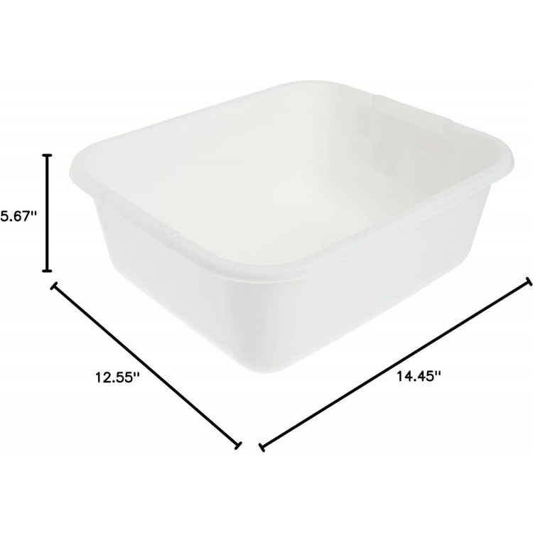 Rubbermaid Pan, 11.4-Quart, White