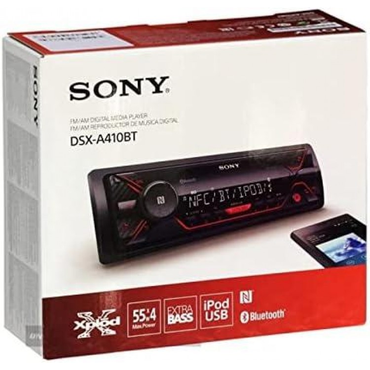 Sony Single Din Bluetooth Front USB AUX Car Stereo Digital Media Receiver