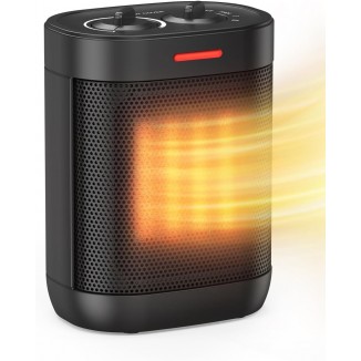 1000W Small Indoor Space Heaters - PTC Ceramic Personal Heater