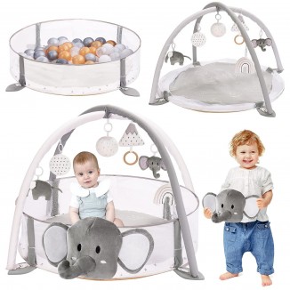 Large Baby Gym & Ball Pit, Play Mat & Play Gym