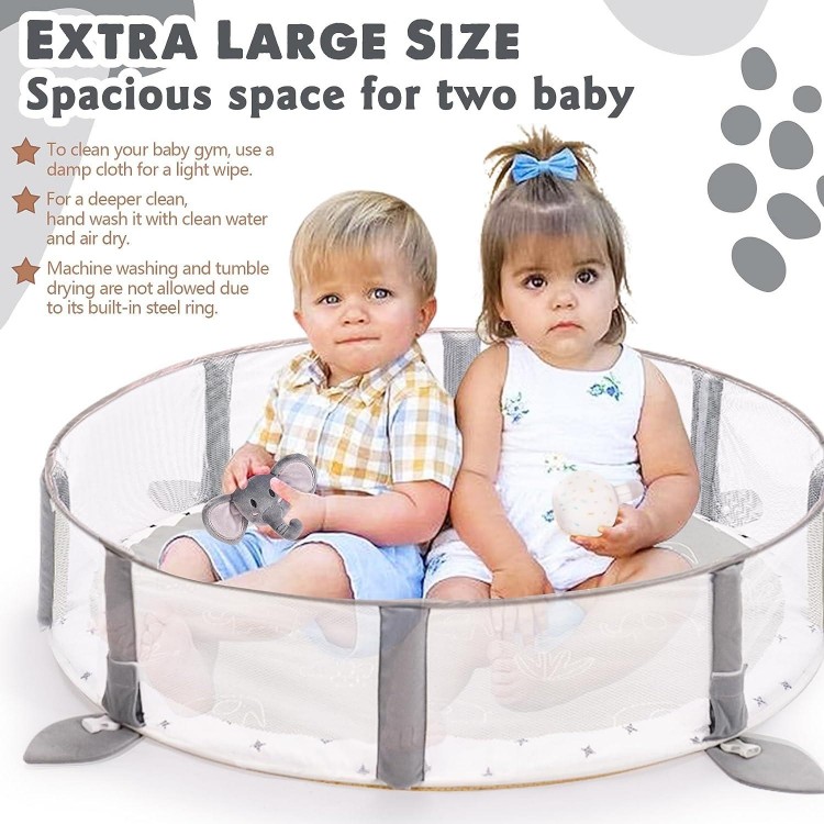 Large Baby Gym & Ball Pit, Play Mat & Play Gym