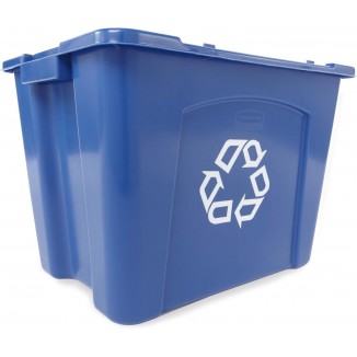 Recycling Bin for Paper and Packaging, Stackable, for Indoors/Outdoors