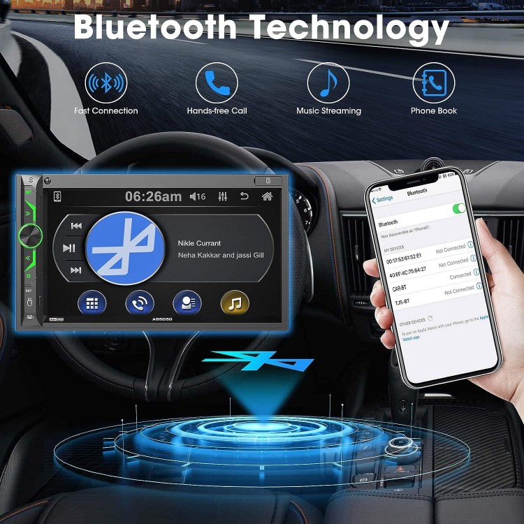 ABSOSO in-Dash Digital Media Car Stereo
