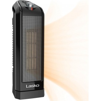 Lasko Oscillating Ceramic Space Heater for Home, 1500W