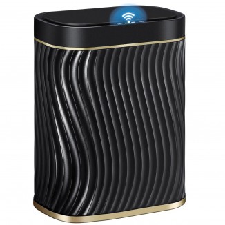 Bathroom Small Trash Can with Automatic Touchless Lid, Smart Garbage Can