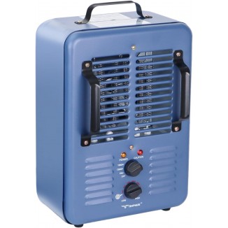 TEMPWARE Milkhouse Space Heater, 1300W/1500W Heater with Thermostat