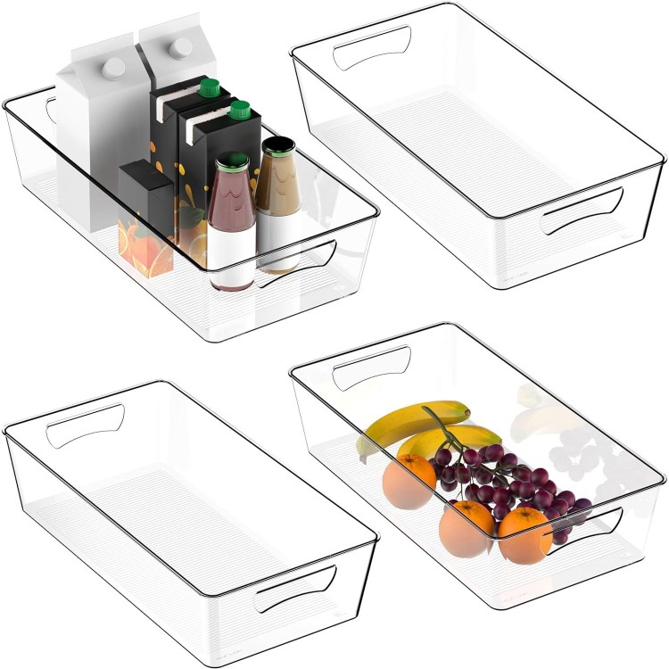 Simple Houseware 4PK XL Size Kitchen Bin Organizer