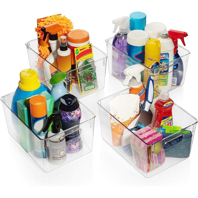 ClearSpace Plastic Storage Bins – Perfect Kitchen Organization or Pantry Storage