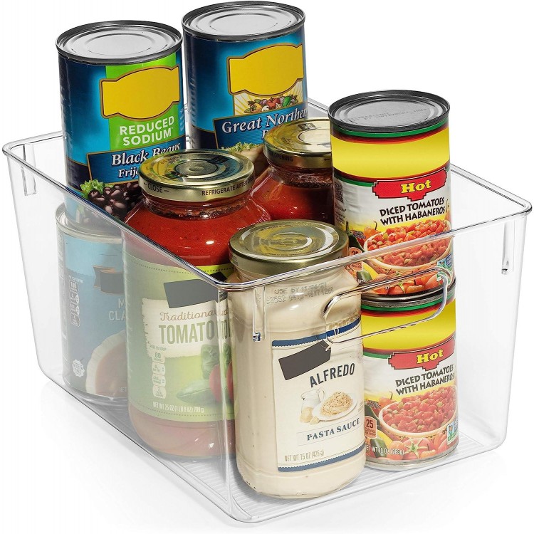 ClearSpace Plastic Storage Bins – Perfect Kitchen Organization or Pantry Storage