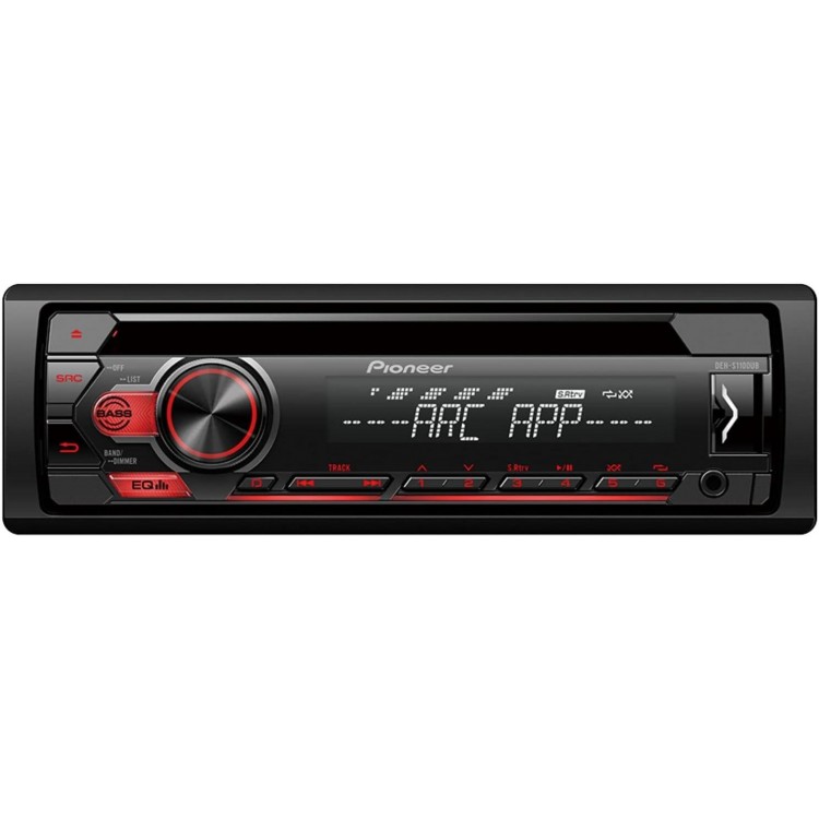 Pioneer Single Din In-Dash CD/CD-R/Rw, MP3/Wma/Wav Am/FM Front USB/Auxiliary Input MIXTRAX