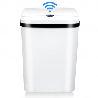 Automatic Bathroom Trash Can, Touchless Motion Sensor Garbage Can