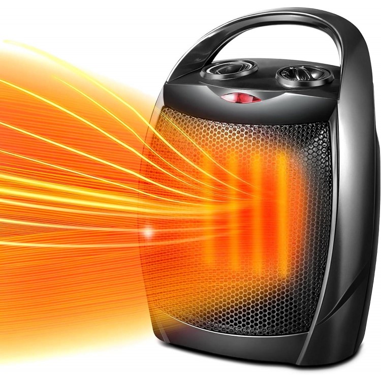 Kismile Small Electric Space Heater Ceramic Space Heater