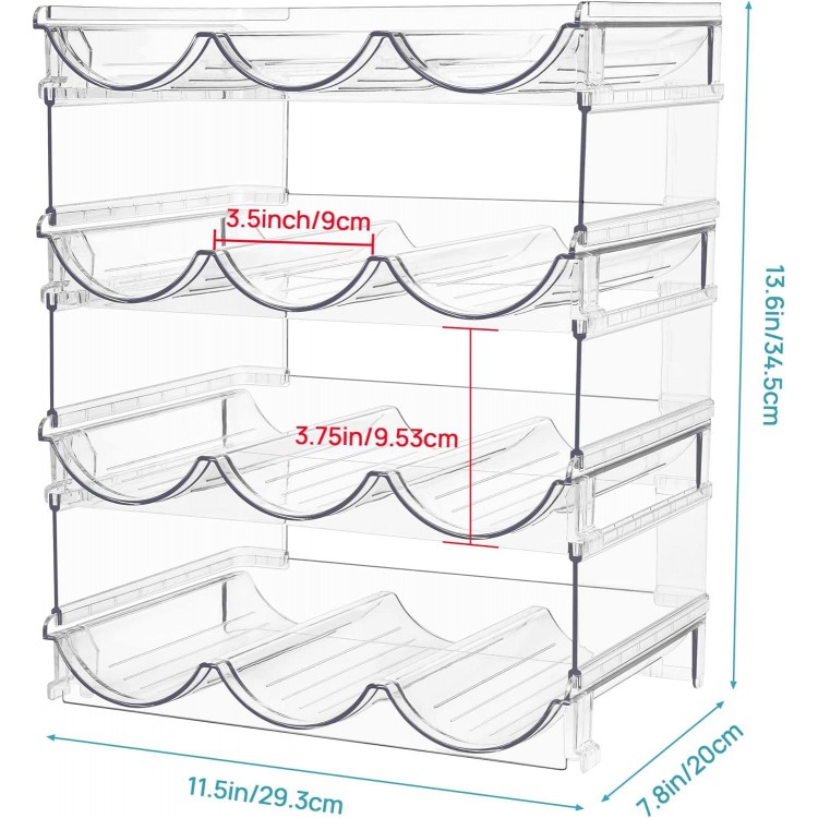 Vtopmart Stackable Water Bottle Organizer Holder