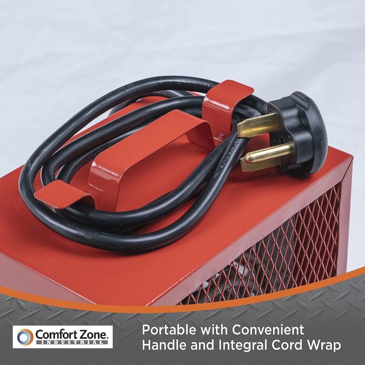 Comfort Zone CZ290 Industrial Heater - 4800W Fan-Forced - Thermostat Control