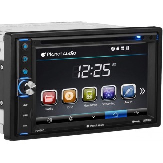 Planet Audio P9630B Car DVD Player, 6.2 Inch LCD Touchscreen Monitor