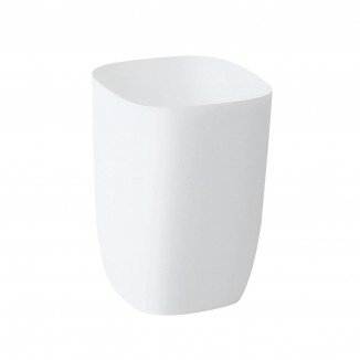 Bathroom Trash Can, Plastic Rectangular Garbage Can for Kitchen, Bedroom