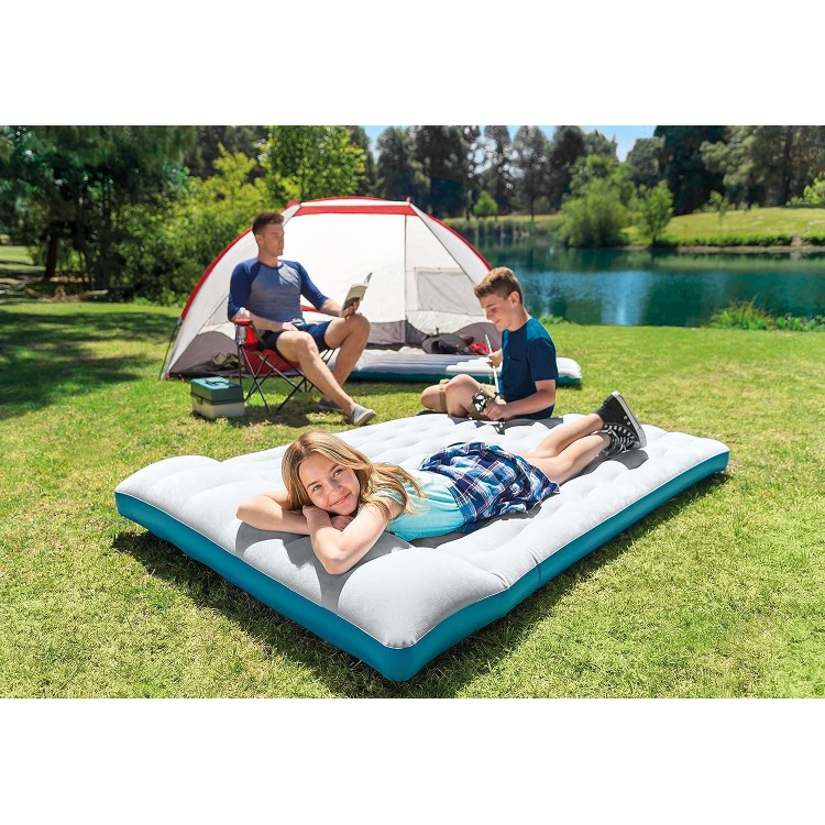  INTEX 67997E Camping Mat- Durable Outdoor Use – 2-PLY Laminate – Velvety Surface