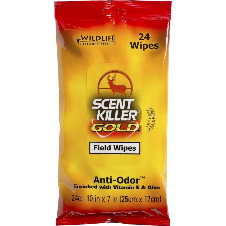 Wildlife Research Scent Killer Field Wipes (24 Pack)