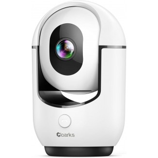 2K Pan/Tilt Security Camera, WiFi Indoor Camera for Home Security with AI Motion Detection