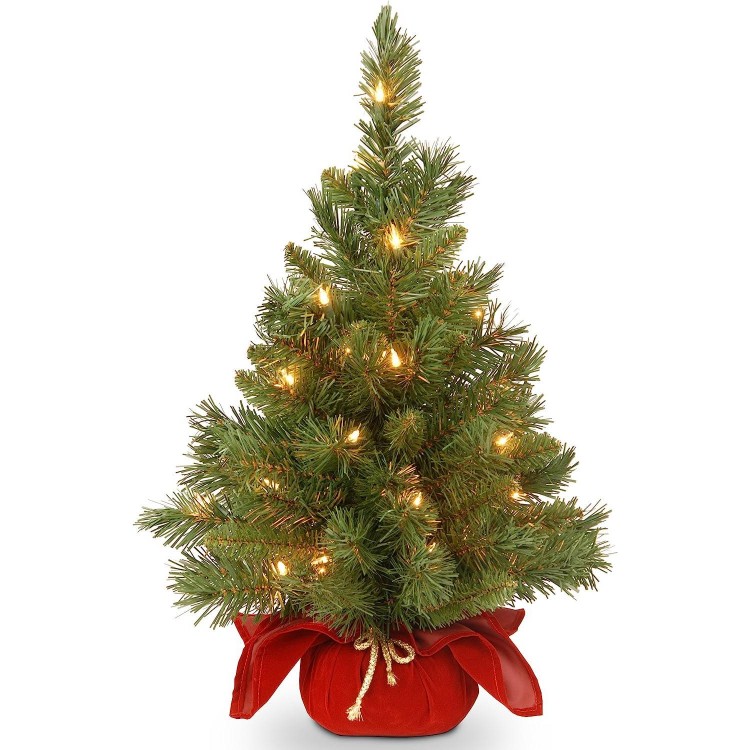 National Tree Company Pre-lit Mini Christmas Tree - Majestic Fir