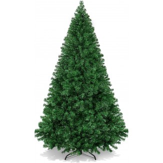 Best Choice Premium Hinged Christmas Pine Tree, Easy Assembly