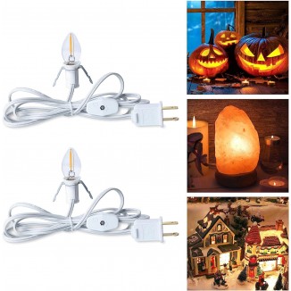 Accessory Cord With With Led Bulb - On/Off Switch, For Night Lights, Craft Projects