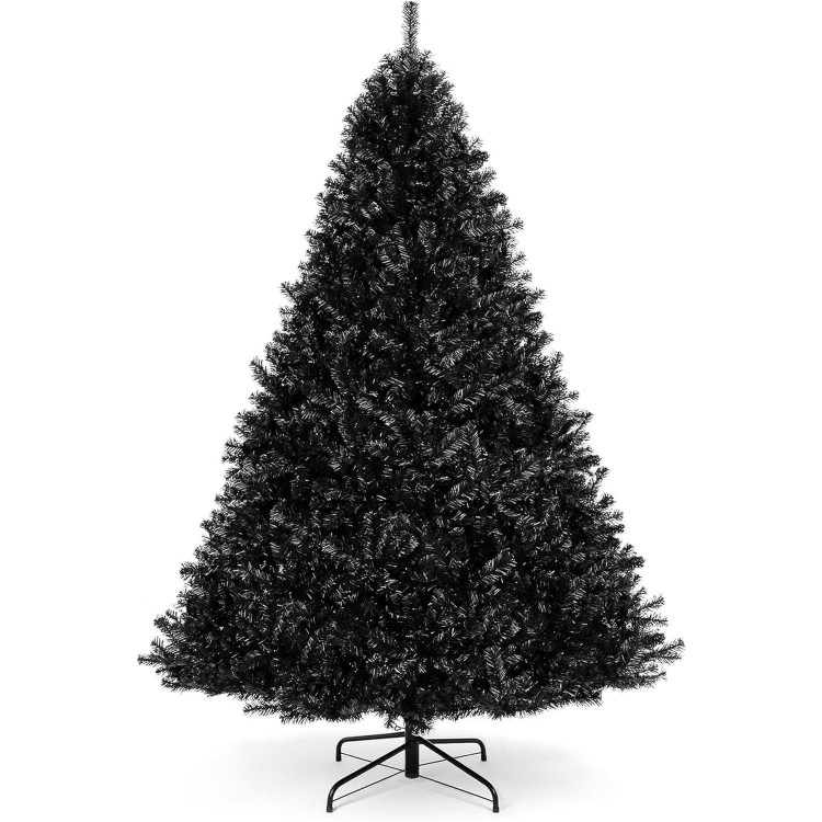 Best Choice Artificial Full Black Christmas Tree - PVC Branch Tips