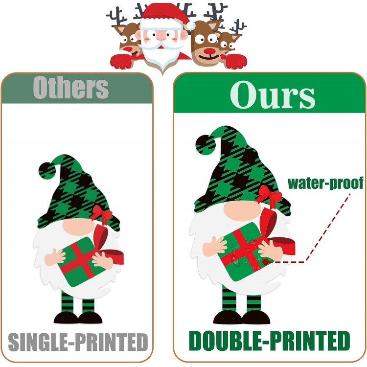 Funnlot Christmas Window Clings,Sheets Decals for Glass Windows Decor