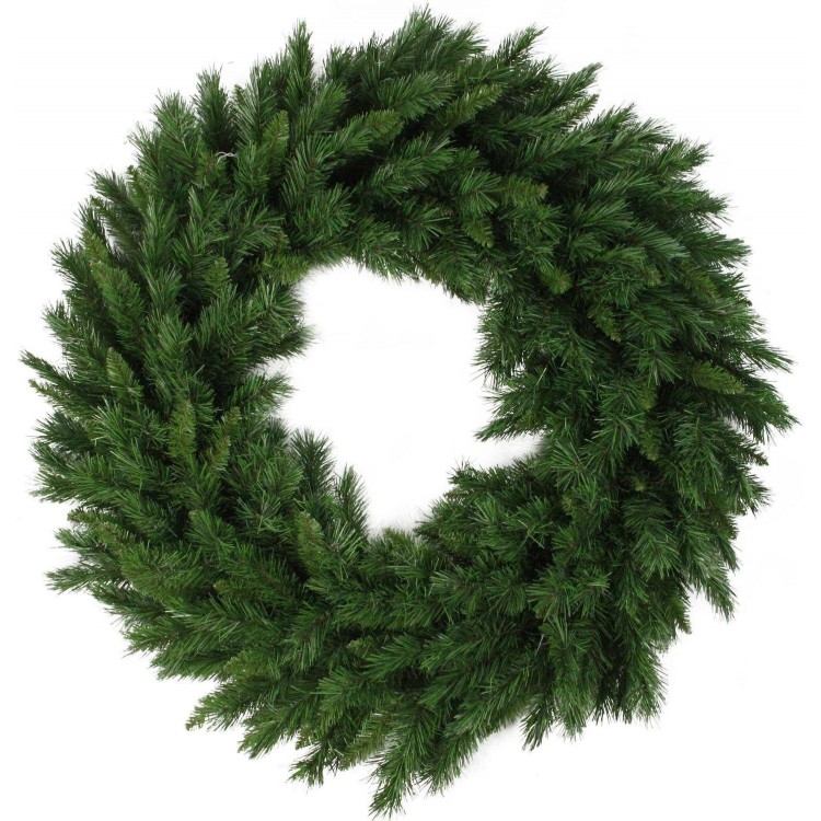 Northlight Lush Mixed Pine Artificial Christmas Wreath, 24-Inch, Unlit