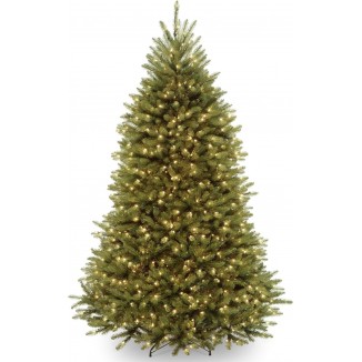 National Tree Company Pre-Lit Full Christmas Tree - Dunhill Fir