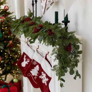 Christmas Garland, Anna's Whimsy - Artificial Pine Cypress